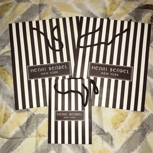 Henri Bender shopping bags and Boxes dust bags